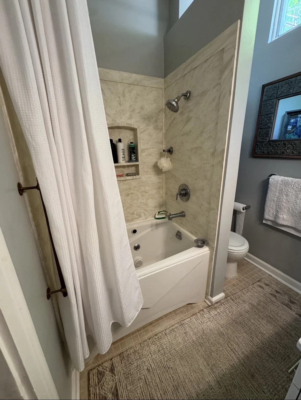 Before: New Tub, Tile and Vanity