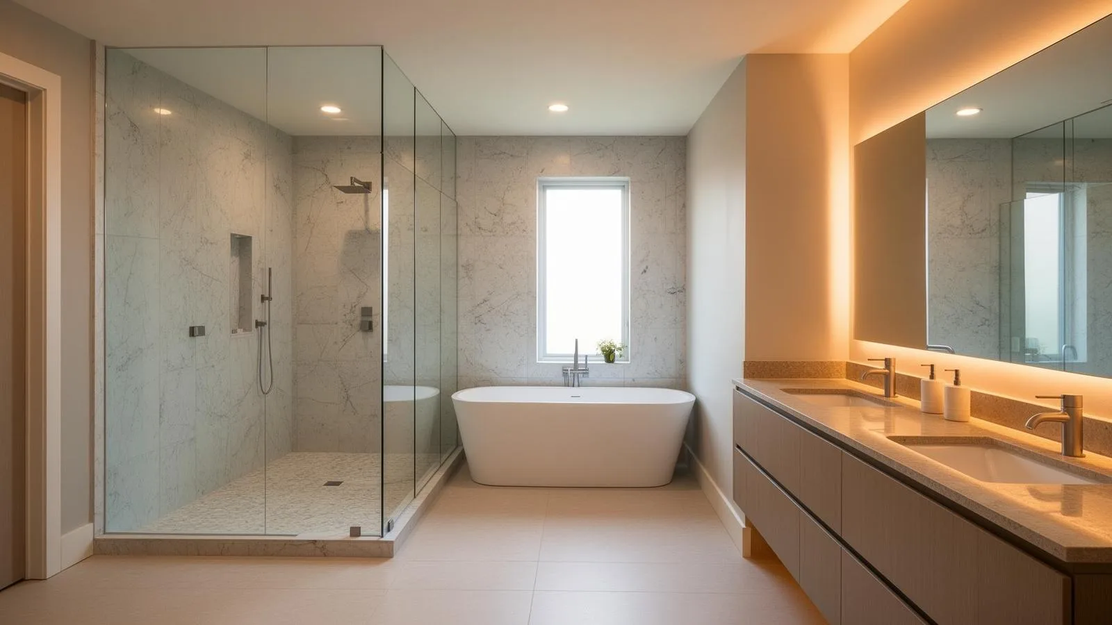 Finished bathroom remodel by Bathroom Bliss Remodeling